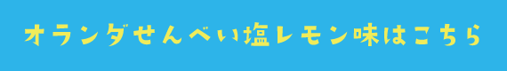 オランダせんべい 塩レモン味