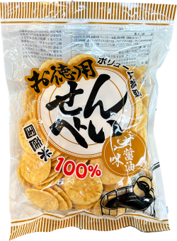 お徳用せんべい 甘醤油味