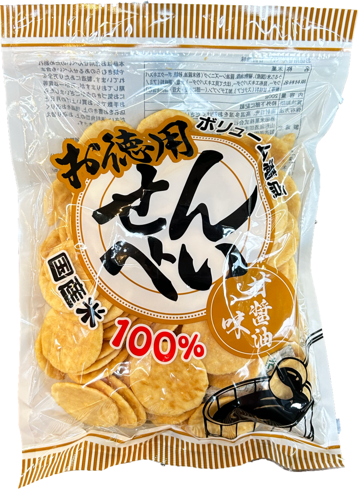 お徳用せんべい 甘醤油味